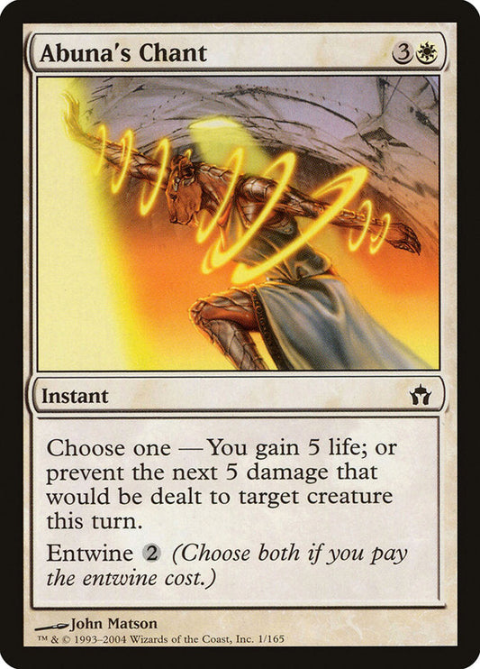 Abuna's Chant [Fifth Dawn] [Foil]