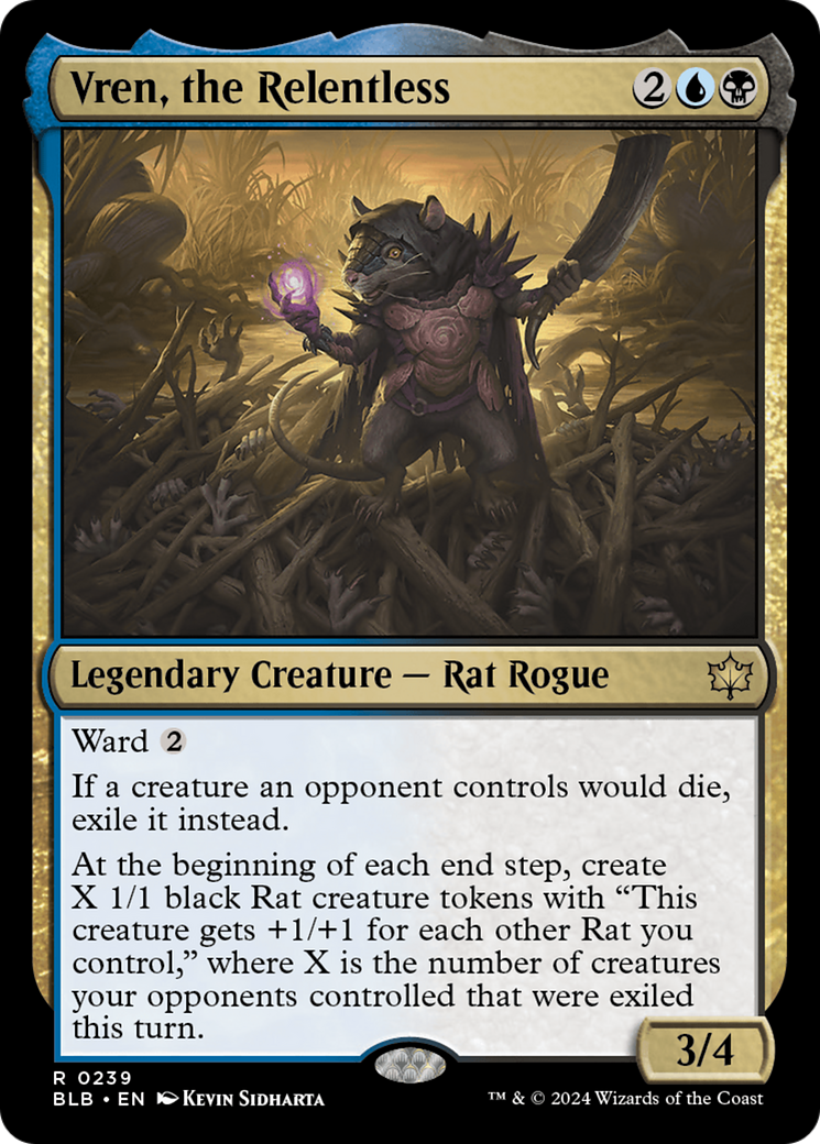 Vren, the Relentless [Bloomburrow] [Foil]