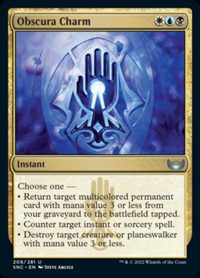 Obscura Charm [Streets of New Capenna] [Foil]