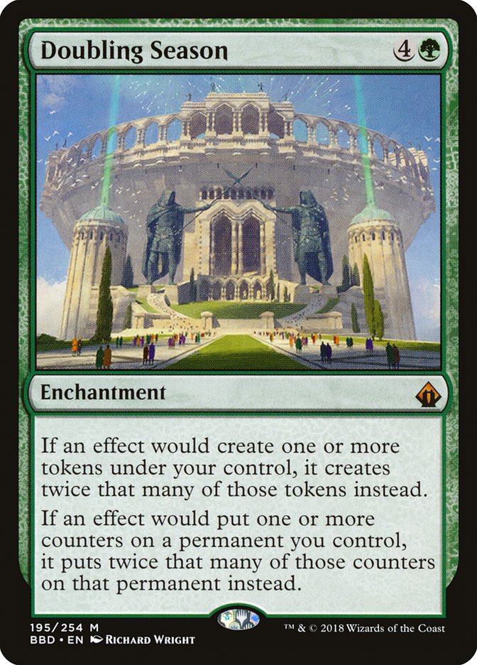 Doubling Season [Battlebond] [Foil]