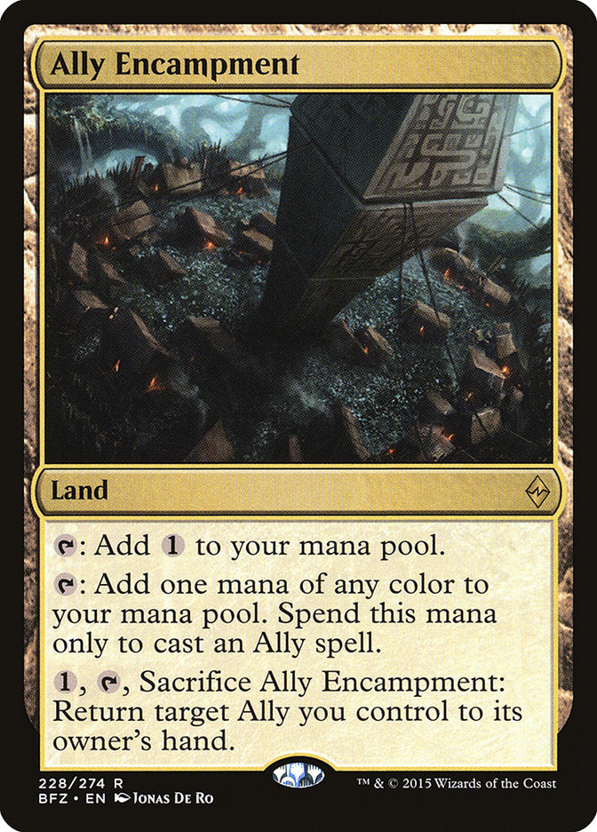 Ally Encampment [Battle for Zendikar] [Foil]
