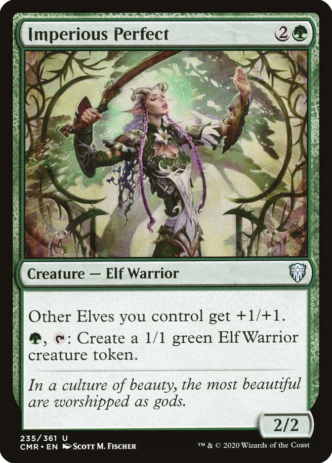 Imperious Perfect [Commander Legends] [Foil]