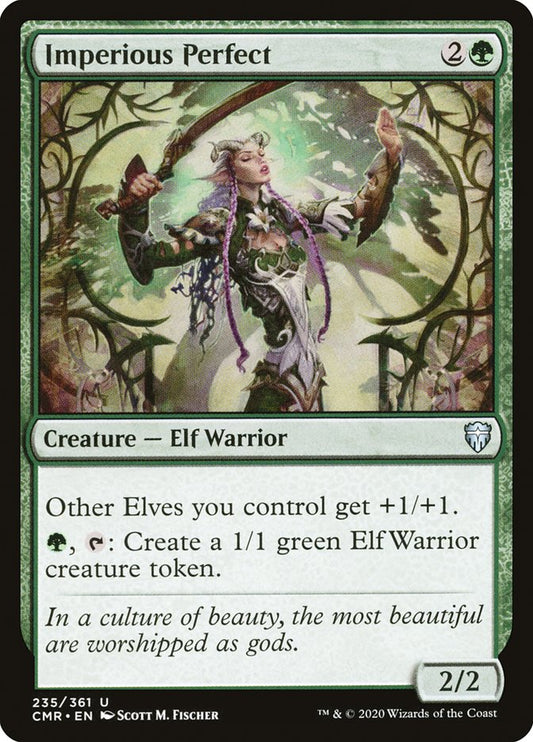 Imperious Perfect [Commander Legends] [Foil]