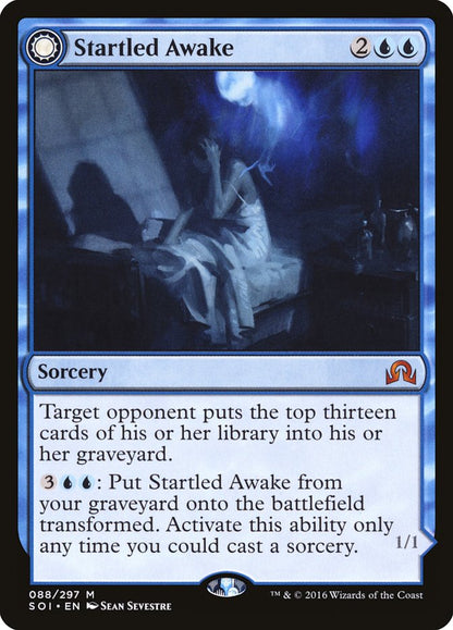 Startled Awake // Persistent Nightmare [Shadows over Innistrad] [Foil]