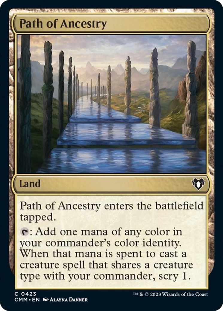 Path of Ancestry [Commander Masters] [Foil]