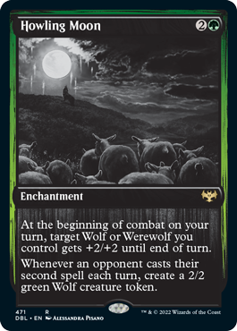 Howling Moon [Innistrad: Double Feature] [Foil]