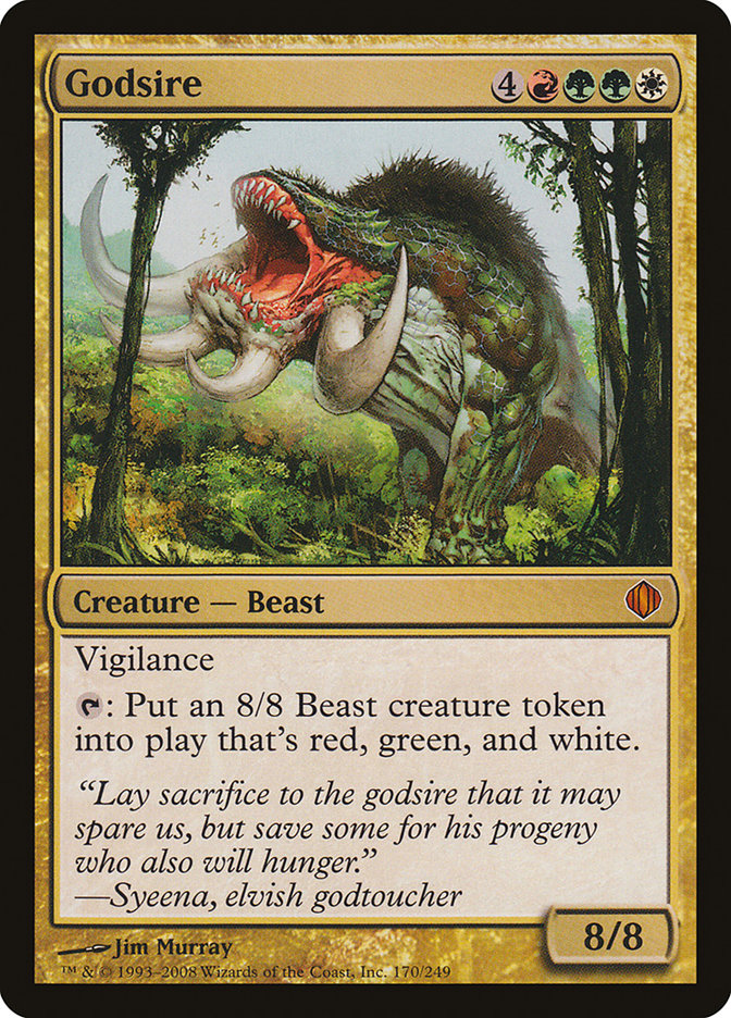 Godsire [Shards of Alara] [Foil]