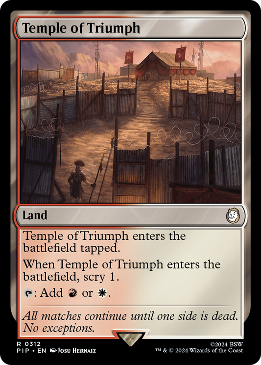 Temple of Triumph [Fallout] [Foil]