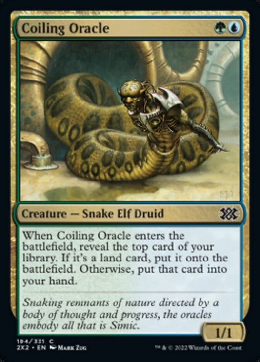 Coiling Oracle [Double Masters 2022] [Foil]