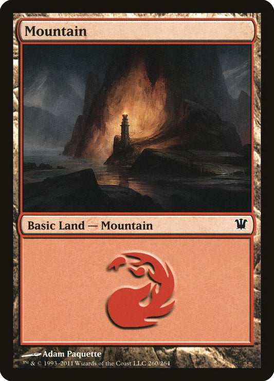 Mountain (260) [Innistrad] [Foil]