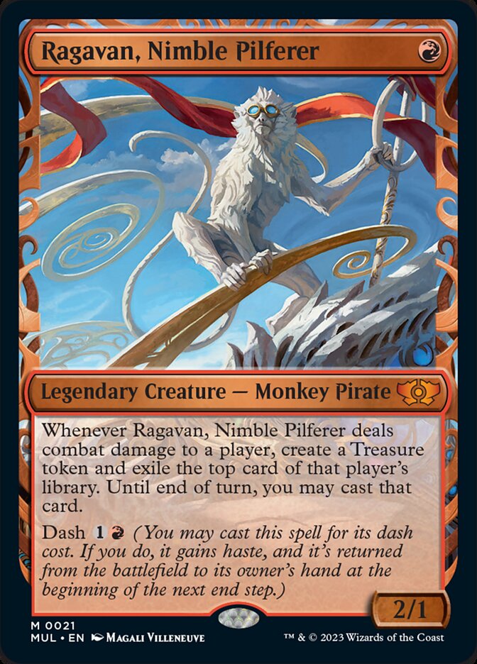 Ragavan, Nimble Pilferer [Multiverse Legends] [Foil]