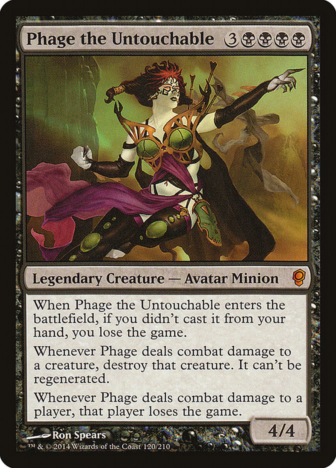 Phage the Untouchable [Conspiracy] [Foil]