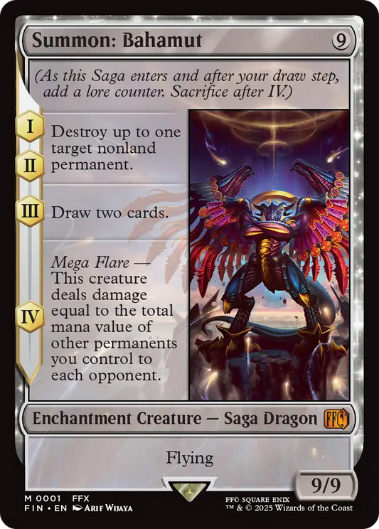 Summon: Bahamut [FINAL FANTASY] [Foil]