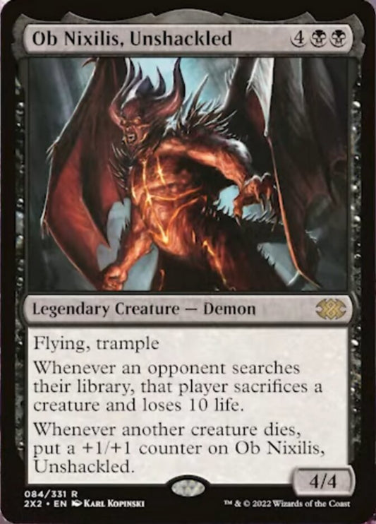 Ob Nixilis, Unshackled [Double Masters 2022] [Foil]