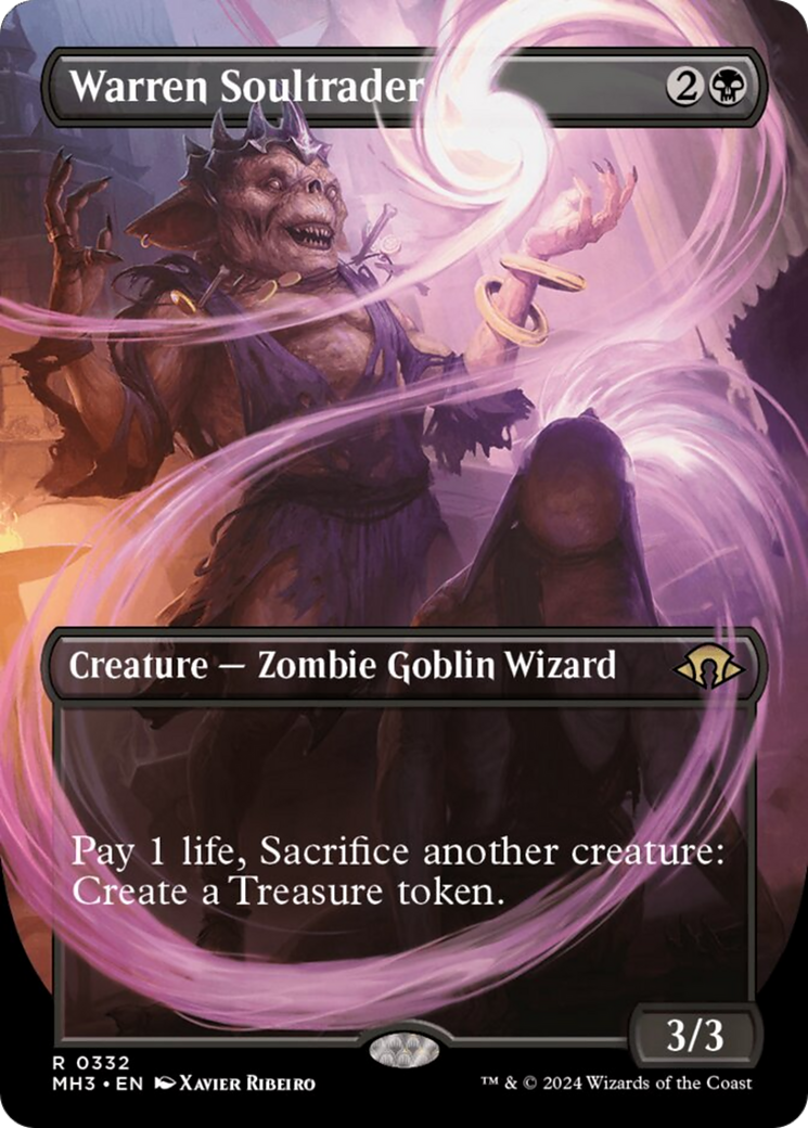 Warren Soultrader (Borderless) [Modern Horizons 3] [Foil]