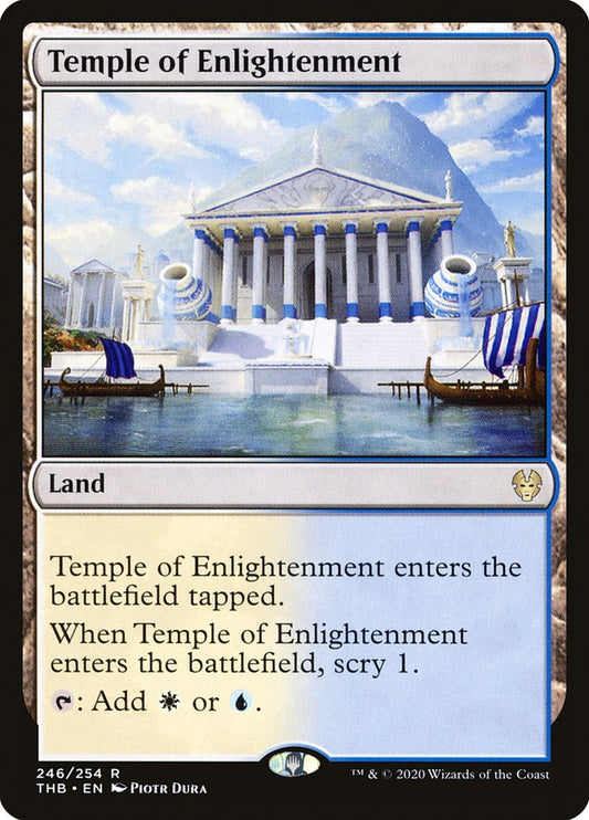 Temple of Enlightenment [Theros Beyond Death] [Foil]
