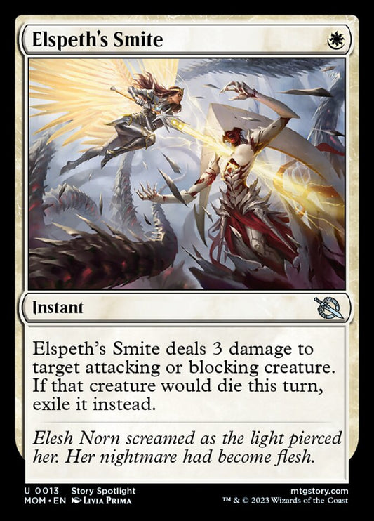 Elspeth's Smite [March of the Machine] [Foil]