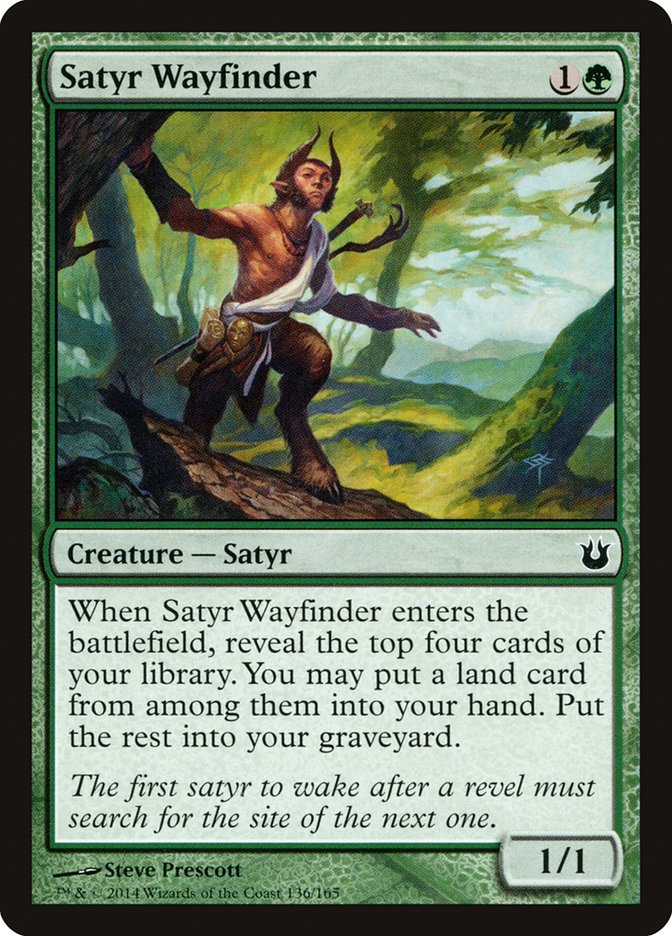 Satyr Wayfinder [Born of the Gods] [Foil]