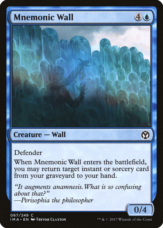 Mnemonic Wall [Iconic Masters] [Foil]