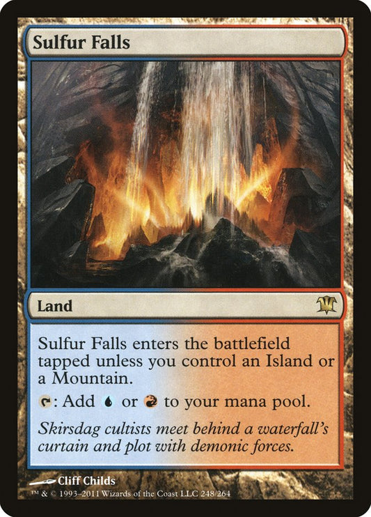 Sulfur Falls [Innistrad] [Foil]