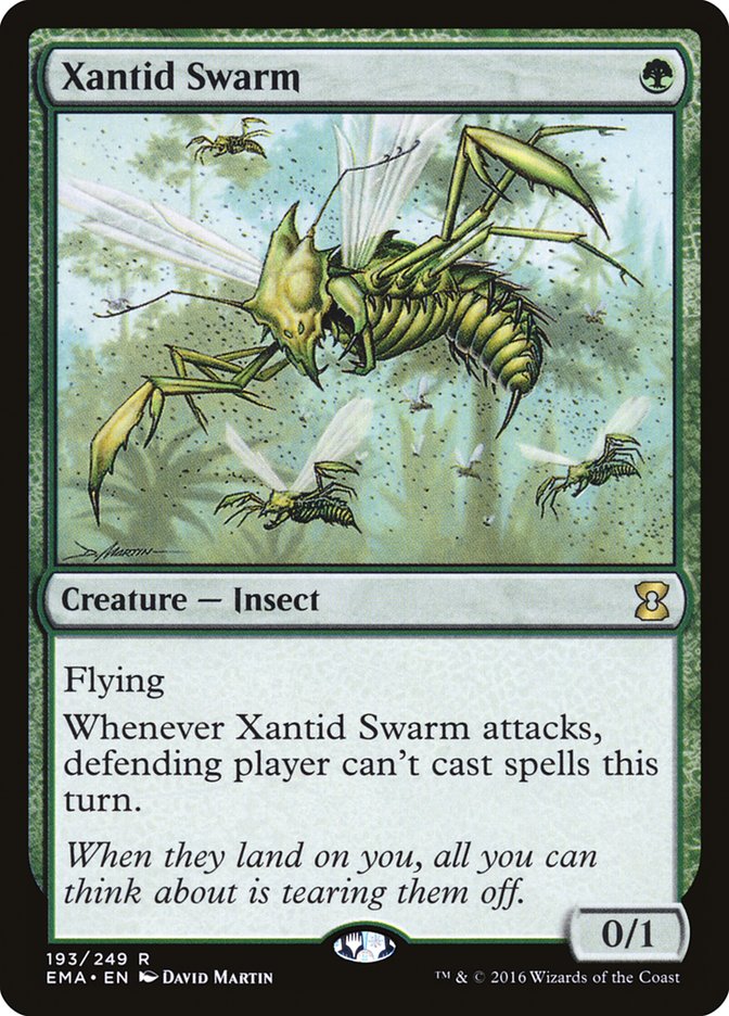 Xantid Swarm [Eternal Masters] [Foil]