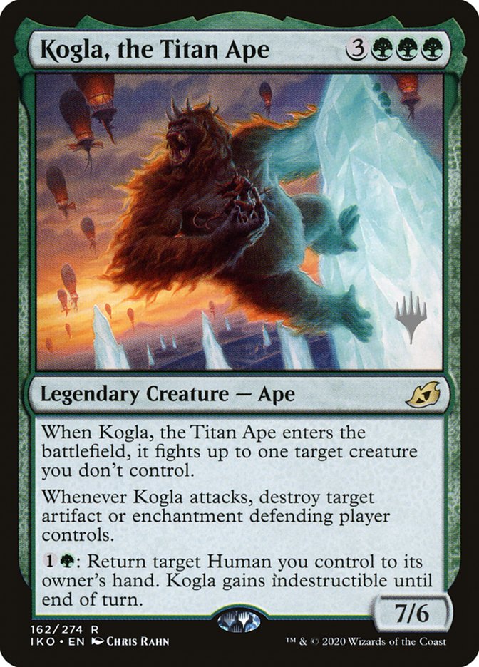 Kogla, the Titan Ape (Promo Pack) [Ikoria: Lair of Behemoths Promos] [Foil]
