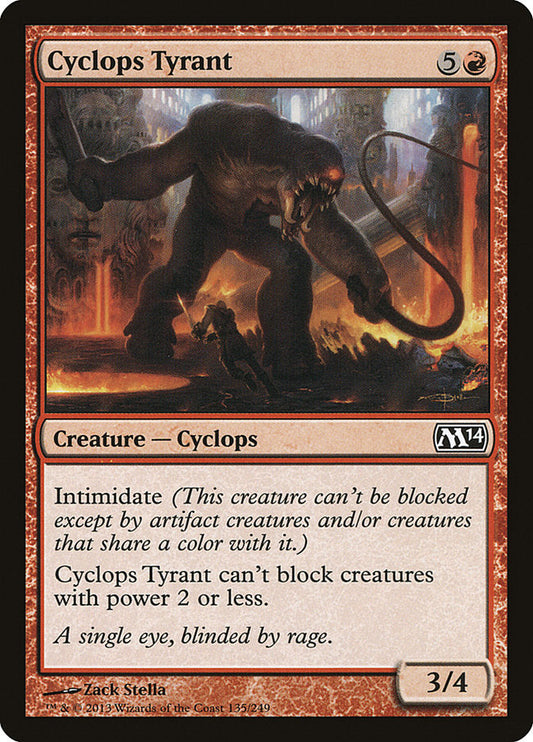 Cyclops Tyrant [Core Set 2014]