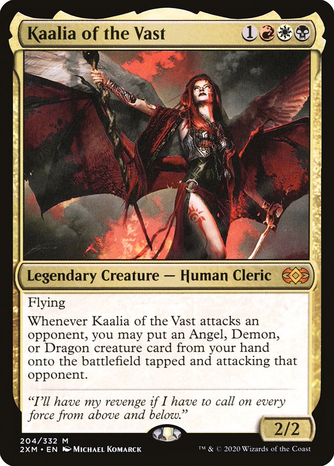 Kaalia of the Vast [Double Masters] [Foil]