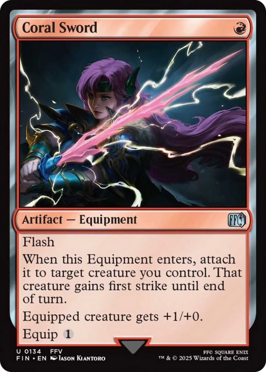 Coral Sword [FINAL FANTASY] [Foil]