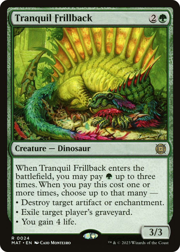 Tranquil Frillback [March of the Machine: The Aftermath] [Foil]