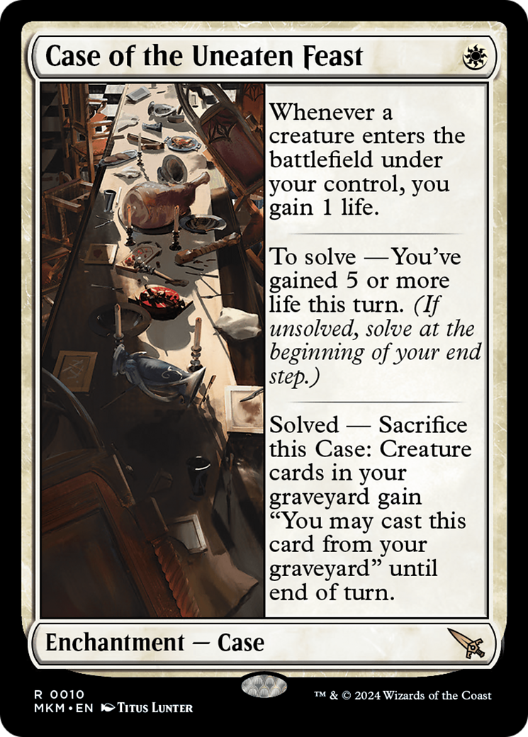 Case of the Uneaten Feast [Murders at Karlov Manor] [Foil]