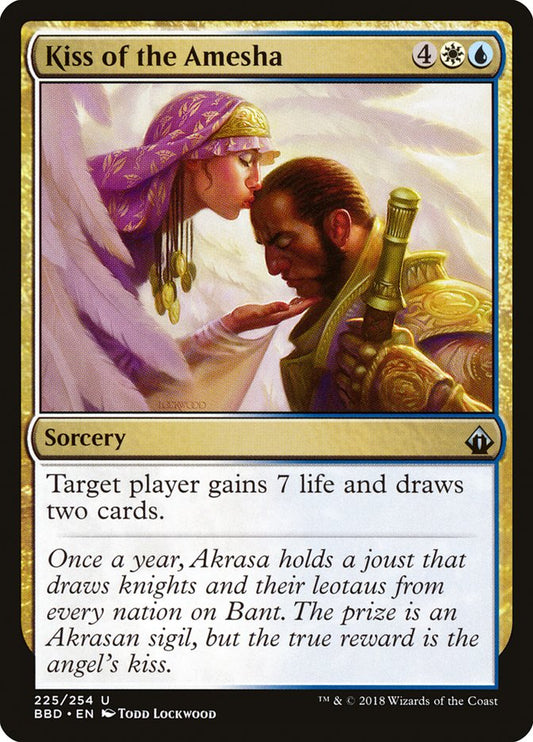Kiss of the Amesha [Battlebond] [Foil]