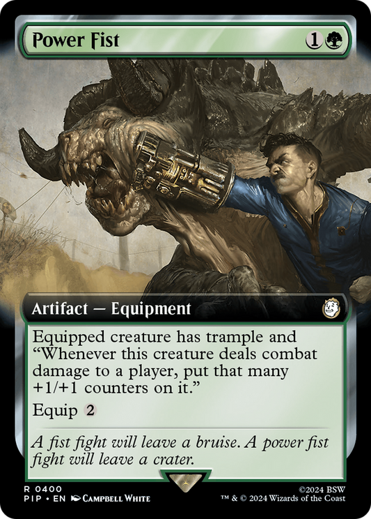 Power Fist (Extended Art) [Fallout] [Foil]