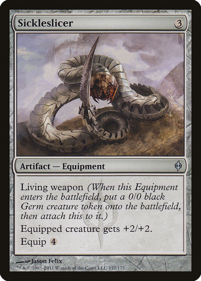 Sickleslicer [New Phyrexia] [Foil]