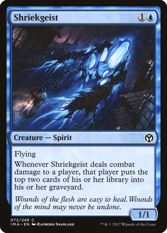 Shriekgeist [Iconic Masters] [Foil]