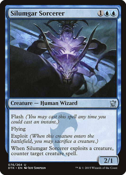 Silumgar Sorcerer [Dragons of Tarkir] [Foil]