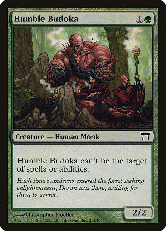 Humble Budoka [Champions of Kamigawa] [Foil]