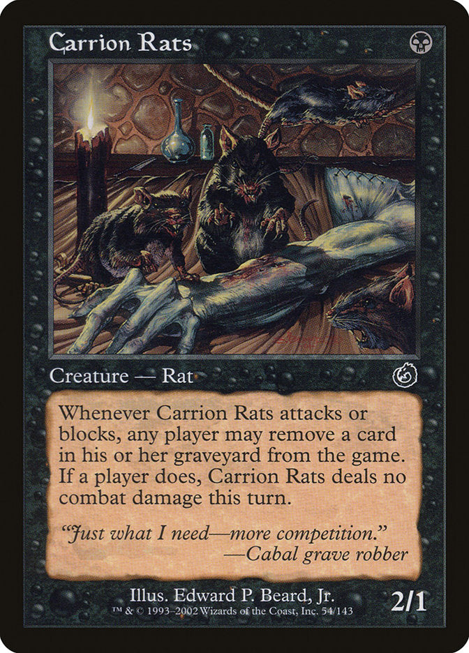 Carrion Rats [Torment] [Foil]