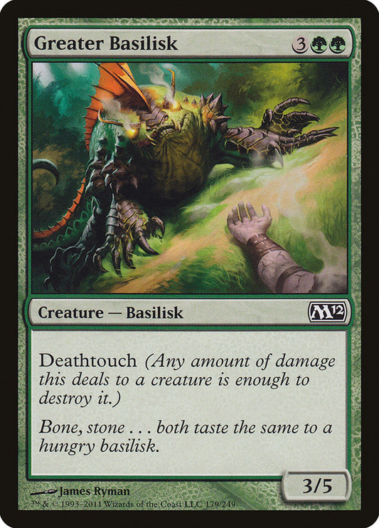 Greater Basilisk [Core Set 2012] [Foil]
