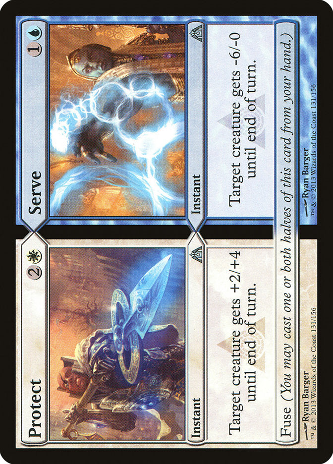 Protect // Serve [Dragon's Maze] [Foil]