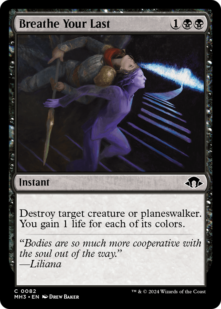 Breathe Your Last [Modern Horizons 3] [Foil]