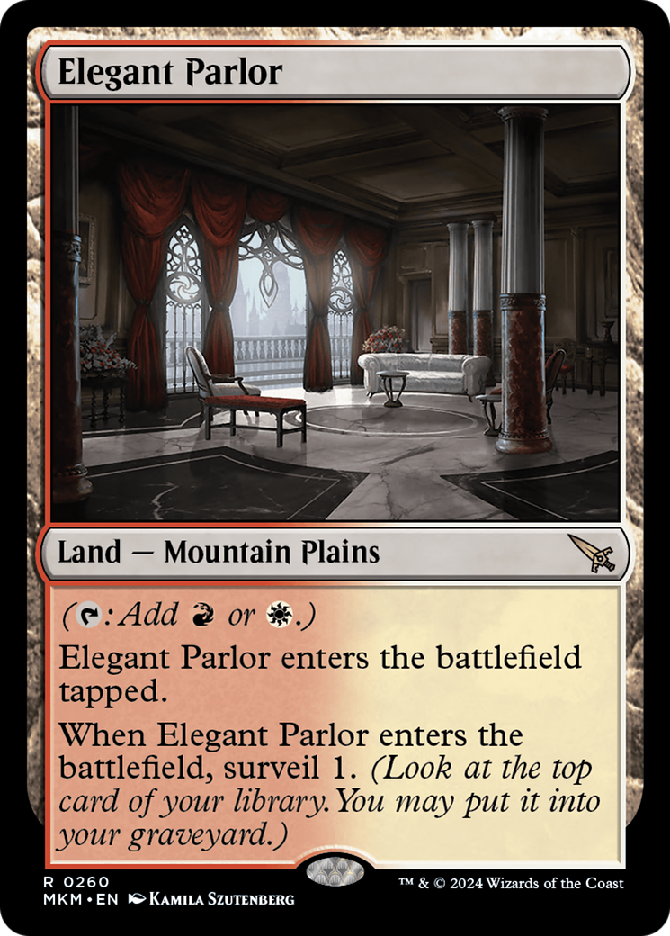 Elegant Parlor [Murders at Karlov Manor] [Foil]