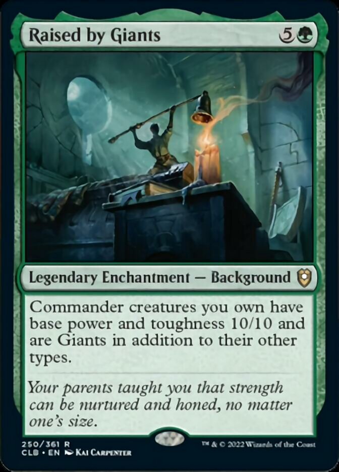Raised by Giants [Commander Legends: Battle for Baldur's Gate] [Foil]