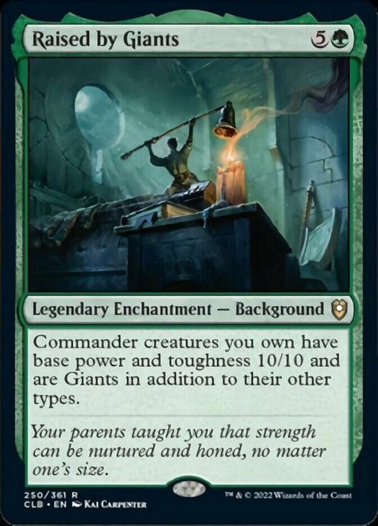 Raised by Giants [Commander Legends: Battle for Baldur's Gate] [Foil]