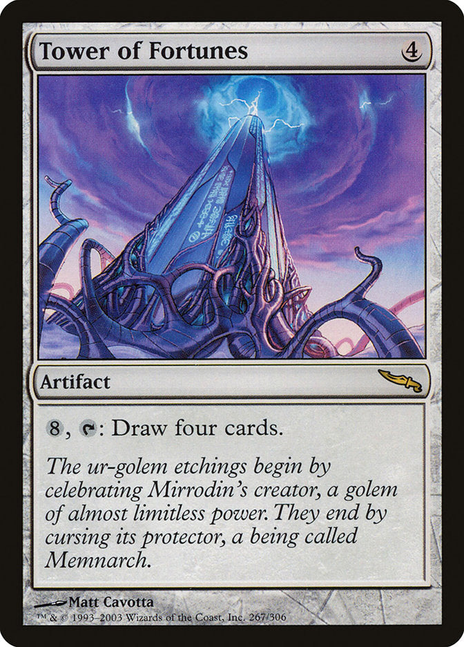 Tower of Fortunes [Mirrodin] [Foil]