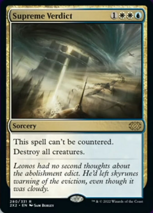 Supreme Verdict [Double Masters 2022] [Foil]