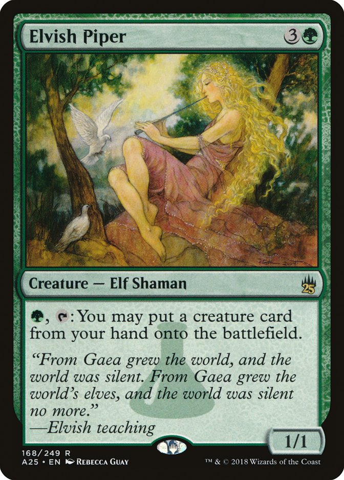 Elvish Piper [Masters 25] [Foil]