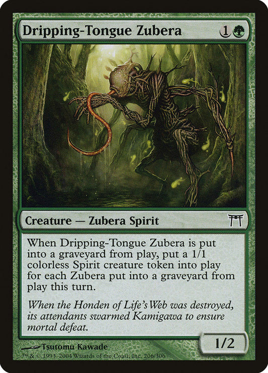 Dripping-Tongue Zubera [Champions of Kamigawa] [Foil]