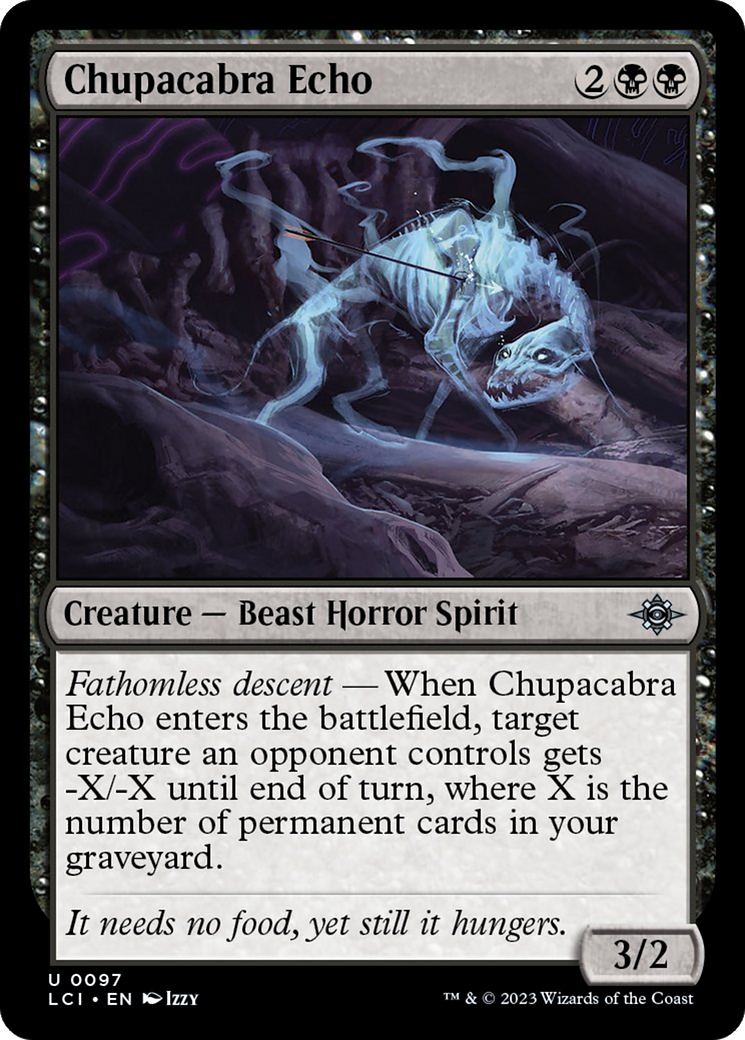 Chupacabra Echo [The Lost Caverns of Ixalan] [Foil]