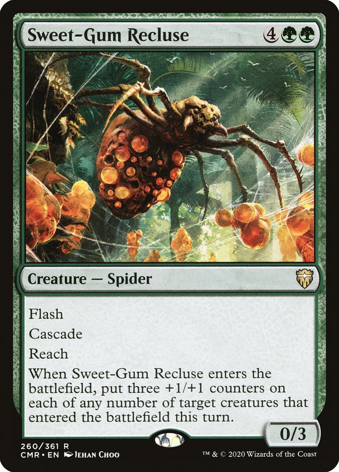 Sweet-Gum Recluse [Commander Legends] [Foil]